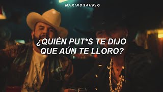 Maluma Carin Leon  Según Quién Letra [upl. by Aym439]