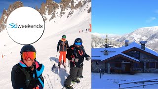 COURCHEVEL SKIING  A SKIWEEKENDS REVIEW  CHALET MOURIA [upl. by Yance]