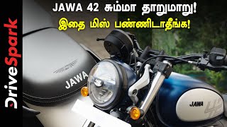 Jawa 42 FJ பைக் சும்மா தாறுமாறா இருக்குது ஃபுல்லா சுத்தி பாக்கலாமா  Pearlvin Ashby [upl. by Adrahs]