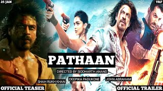 Pathaan Official Trailer  Shah Rukh Khan  Deepika Padukone  John Abraham  Pathaan Trailer 2023 [upl. by Inama]