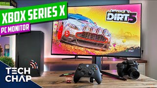 Xbox Series X on a PC Monitor TESTED 1440p 4K 120hz HDMI 21  The Tech Chap [upl. by Yhtac]