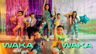 Waka Waka Shakira By Melizza Rodríguez dancekids kidsvideo shakira wakawaka [upl. by Inaniel]