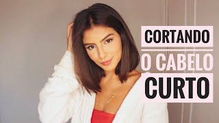 CORTANDO O CABELO CURTO EM CASA [upl. by Gore]