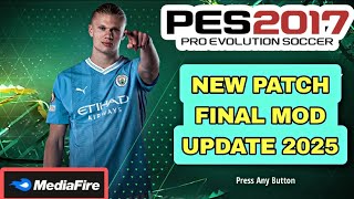 PES 2017 NEW PATCH FINAL FULL M0D 2025  WINLATOR 713 GLIBC GAMEPLAY [upl. by Doehne]