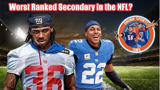 Adoree Jackson is back with The Giants but with the worst secondary in football will it help [upl. by Eillehs543]