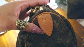 Vintage Louis Vuitton Speedy 25 Unboxing  Fashionphile [upl. by Anirpas60]