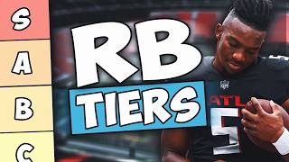 RB Rankings amp Tiers For 2024 Fantasy Football [upl. by Ayotl]