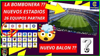 efootball 2023 modo offline todos los equipos partner y estadios [upl. by Rocky477]