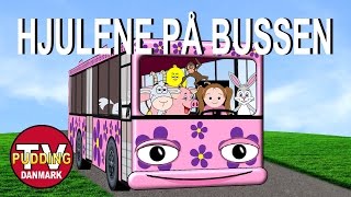 Hjulene på bussen  Danske børnesange [upl. by Silver106]