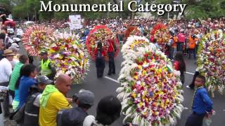 Medellin Colombia Flower Parade Desfile de Silleteros at the Feria de las Flores Flower Festival [upl. by Matheson427]