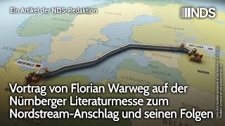 Vortrag von Florian Warweg auf der Nürnberger Literaturmesse zum NordstreamAnschlag den Folgen [upl. by Griff]