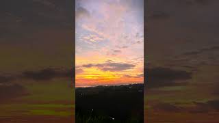 Overlooking at Antipolo views antipolorizal highlights sunset sunsetview naturelovers [upl. by Akemat]