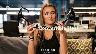 The Convertible Heel Story Pashion Footwear [upl. by Bowlds368]