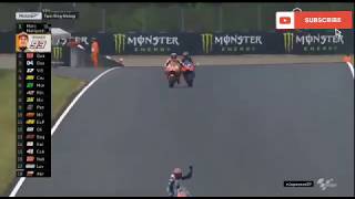 MotoGP japan 2019  Hafizh Syahrin l Towing l Marc Marquez [upl. by Ynnoj]