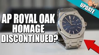 AP Royal Oak Homage  Didun Design amp Peter Lee Watch Update [upl. by Oinotna]