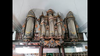 Dietrich Buxtehude 1637 – 1707  Praeludium in f sharp BuxWV 146 [upl. by Natsud]