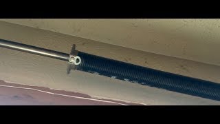 How to replace a Garage Door Spring [upl. by Yerdna78]