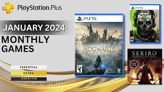 Ps Plus Free Monthly Games January 2024 LEAKED Crazy Titles Expected [upl. by Orel]