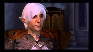 Dragon Age 2 Fenris amp Witty LadyHawke Romance Beginning to End [upl. by Herzel]