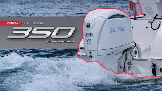 ALL NEW 350hp V6 43L Yamaha Outboard [upl. by Knitter]