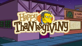 Thanksgiving at Moes Dark Simpsons Unofficial 6 [upl. by Rehttam]