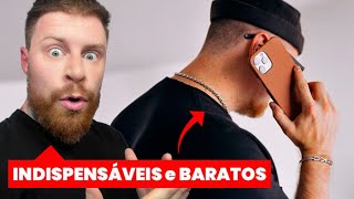 Os 6 Acessórios Masculinos INDISPENSÁVEIS e BARATOS pra usar TODO DIA no Visual  Moda para Homens [upl. by Annaehr643]