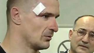 Mirko Cro Cop Post Fight Interview Pride Final Conflict Absolute [upl. by Ahsirtap]