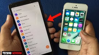 How to Transfer Contacts from iPhone to Android Without PC or Apps [upl. by Alliuqa]