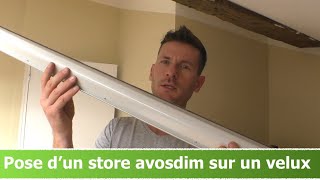 Je pose un store Avosdim [upl. by Leynad]