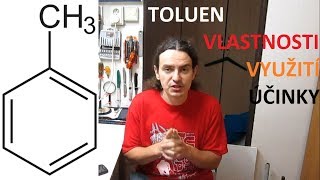 Toluen  methylbenzen  vlastnosti využití účinky na organismus a ředění chemoprénu toluenem [upl. by Yorke424]