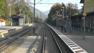 Führerstandsmitfahrt RosenheimKufstein [upl. by Rhetta]