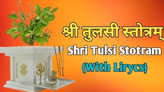 Tulsi Stotra With Lirycsतुलसी स्तोत्रम् [upl. by Litha]