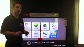 LG 50quot Full HD Plasma 50PV250 [upl. by Hammad]