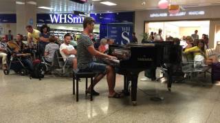 Street Piano Pirates of the Caribbean [upl. by Erodaeht]