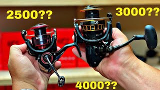 The Truth About Spinning Reel Sizes 2500 vs 3000 vs 4000 [upl. by Alexis]