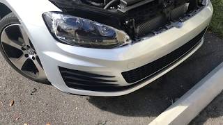 Helix HID Headlight MK7 GTI Installation [upl. by Aimo]