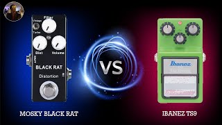 BATTLE 7  MOSKY BLACK RAT VS IBANEZ TS9 [upl. by Sidoma]