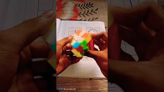 3x3 RUBIKS CUBE EASY TRICK VIRAL TRENDING SHORTS [upl. by Calmas]