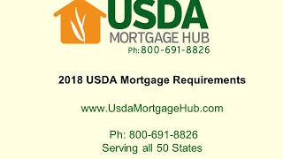 2018 USDA Mortgage Requirements [upl. by Cenac]