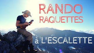 RANDONNÉE A LESCALETTE  PYRENEES FEVRIER [upl. by Amalia530]