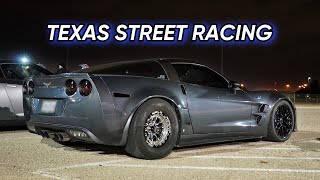 20 minutes of STREET RACING  Vette catches FIRE 1300hp Viper GTRs Turbo Mustangs amp MORE [upl. by Retsof]