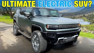 DRIVEN 2024 GMC Hummer EV SUV  Electric OffRoad SUV  Driving Impressions Interior amp More [upl. by Taft]