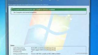 SicherheitsFeature in Windows 7 Malware Defender  TUTORIAL [upl. by Ataliah587]