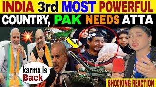 INDIA DECLARED MOST POWERFUL COUNTRY THAN RUSSIA  PAK PUBLIC REACTION [upl. by Assylem]