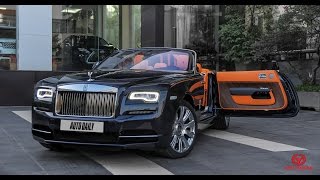 Xem RollsRoyce Dawn giá hơn 30 tỷ độc nhất Việt Nam đóng mở mui  Johnny amp SuperCar [upl. by Curnin]