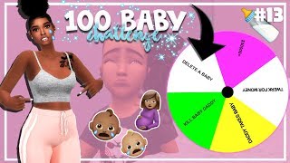 SIMS 4 100 BABY CHALLENGE with A TWIST 13 DEATH amp QUADRUPLETS [upl. by Eelreveb]