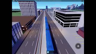 Roblox Vancouver Expo Line Express Service from Metrotown Station to Waterfront Station [upl. by Onahpets]