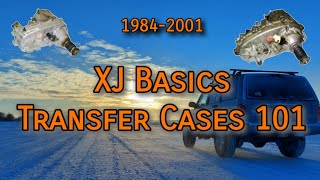 Jeep Cherokee Transfer Case Options amp How to Use 4wd Correctly 8401 XJ [upl. by Lehpar]