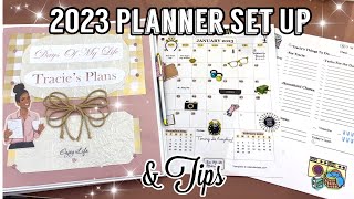 2023 Planner Set Up amp Instructions For Planners amp DIY Binder Planners [upl. by Aluor820]