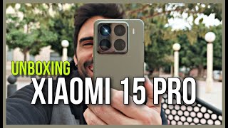 TENGO el XIAOMI 15 PRO UNBOXING y PRUEBA DE CÁMARAS EL ACABADO ESTÁ MUY MEJORADO ES MUY PREMIUM🔝 [upl. by Arretal]